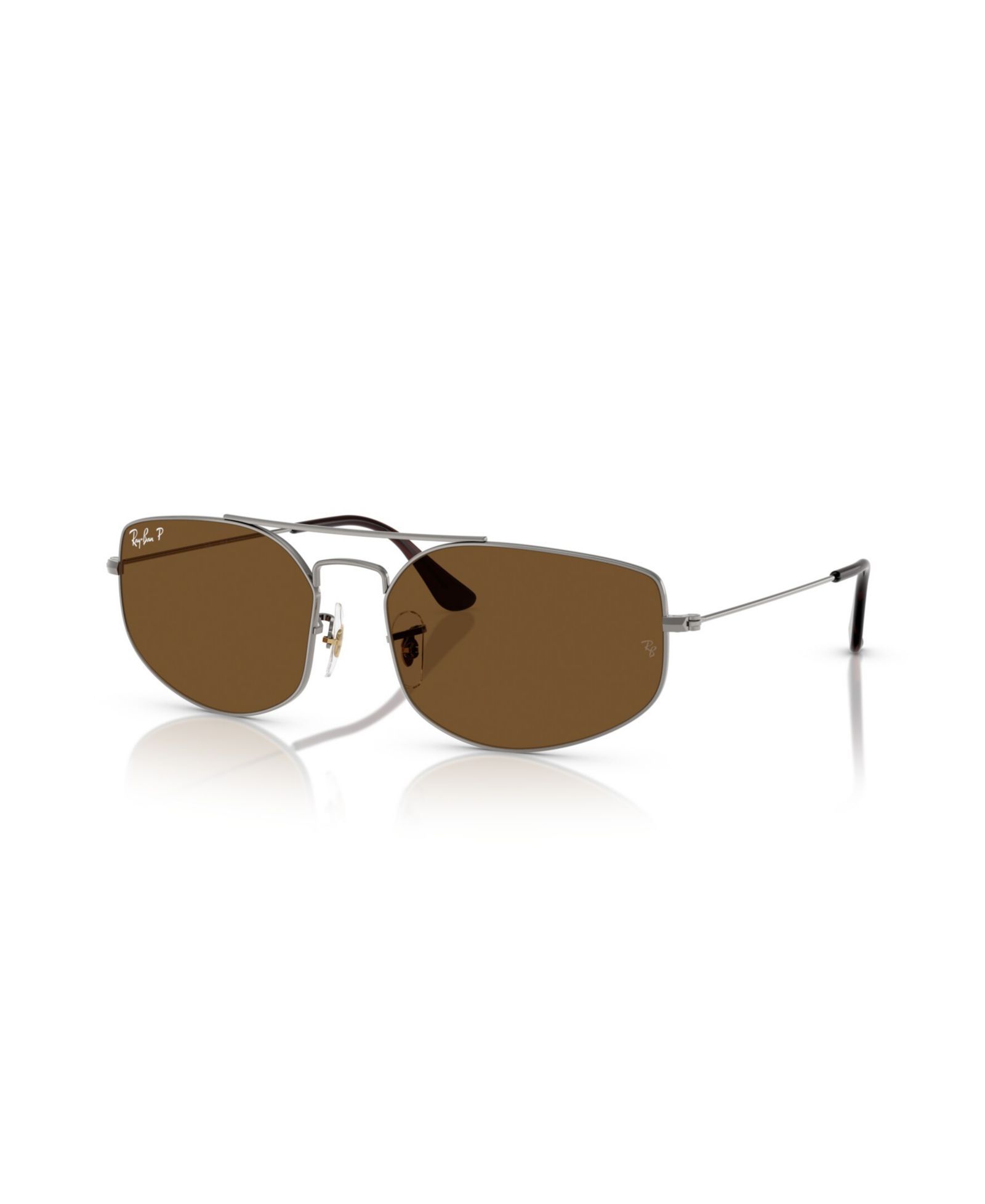 Солнцезащитные очки Ray-Ban Explorer V Geometric, поляризованные, RB3845
