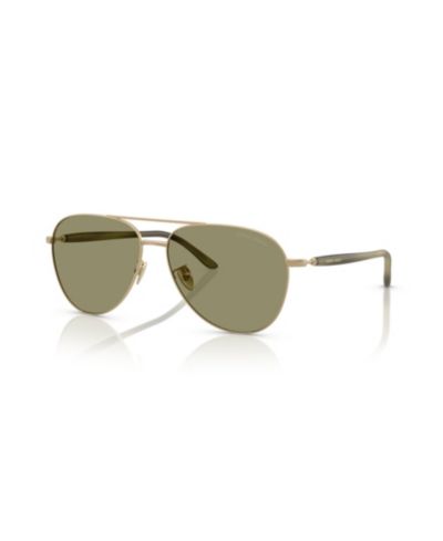 Giorgio Armani Men's Pilot Sunglasses, AR6162