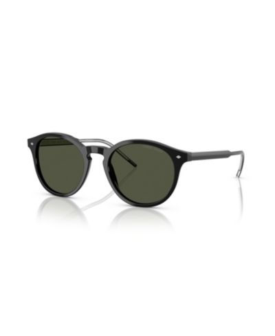 Giorgio Armani Men's Round Sunglasses, AR8211