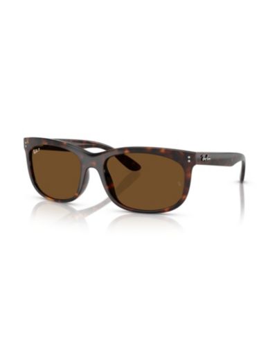Ray-Ban Unisex Polarized Rectangle Sunglasses, Balorette RB2389