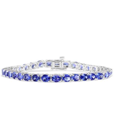 EFFY® Tanzanite Tennis Bracelet (9-5/8 ct. t.w.) in Sterling Silver