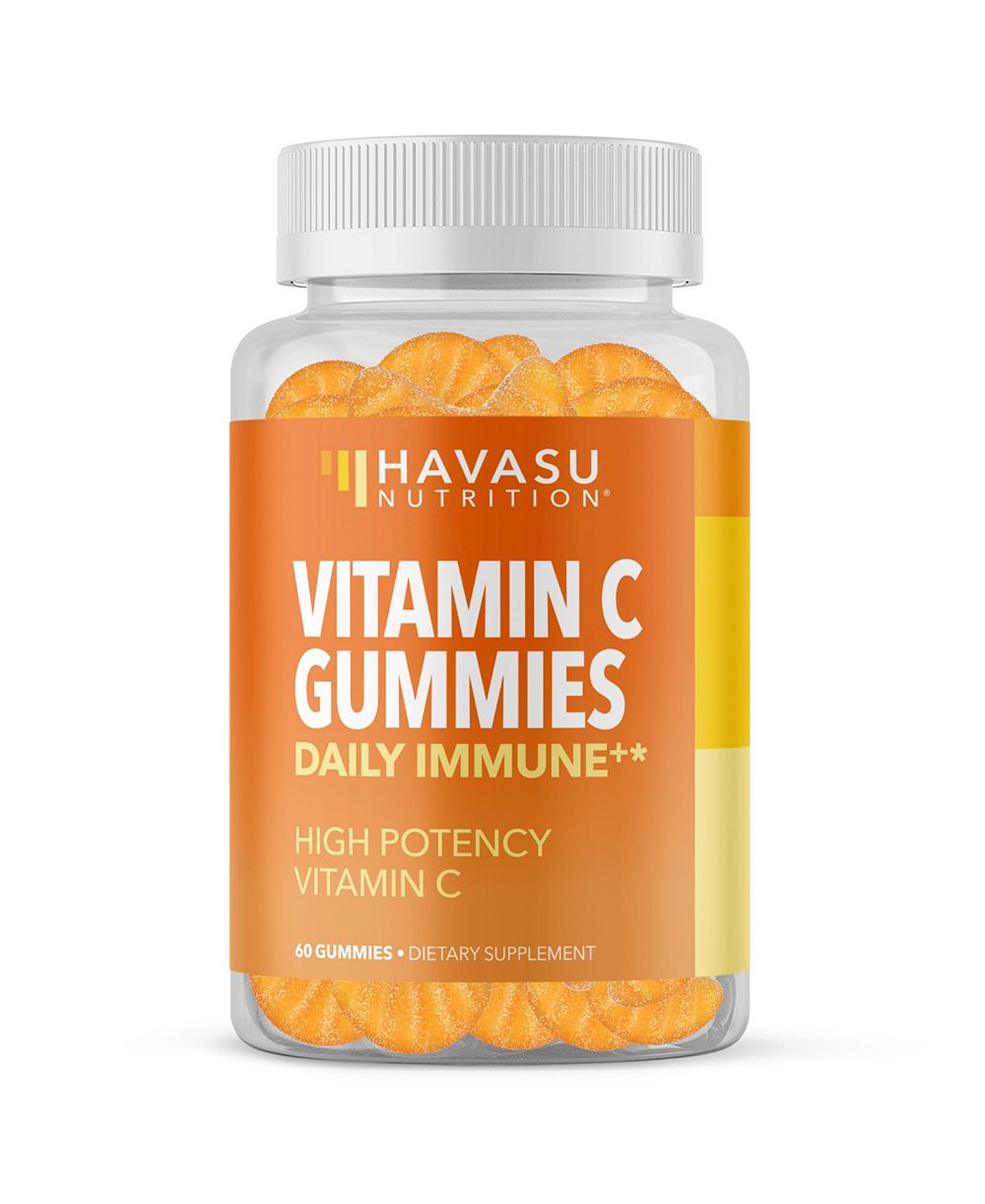 HAVASU NUTRITION витаминные мармеладные конфеты Vitamin C, Orange, 60ct