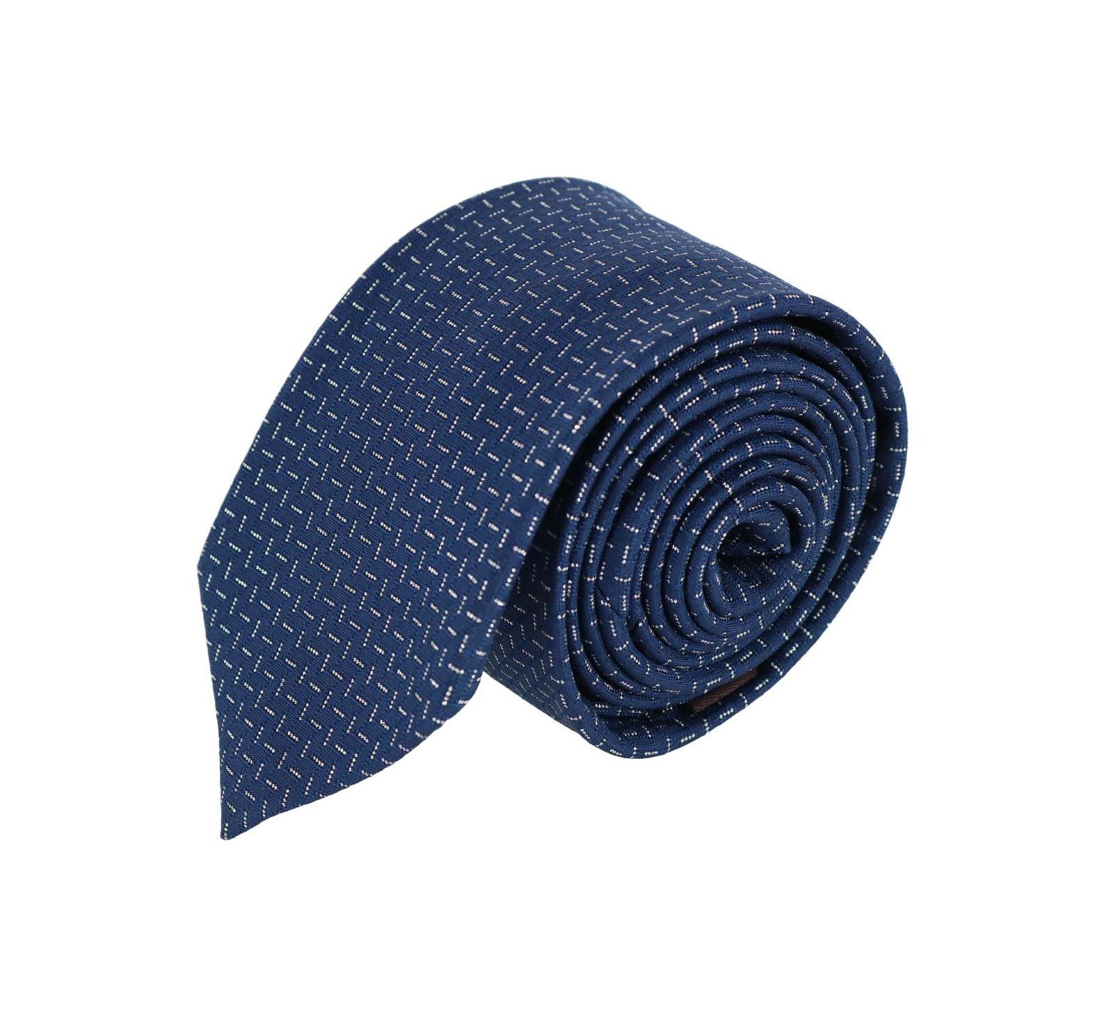 Мужской шелковый галстук TRAFALGAR Baldwin Metallic Dash