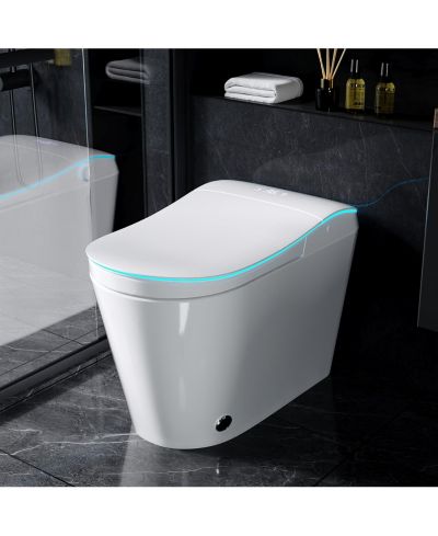 LALAHOO Smart Toilet With High end pulse flushing | Instant heating | Wireless remote control | Vortex flushing | Full body waterproof