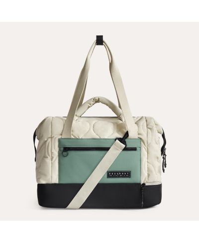 Спортивная сумка BAGSMART Walker 34L Laptop Duffle с отделением для обуви, Tangerine