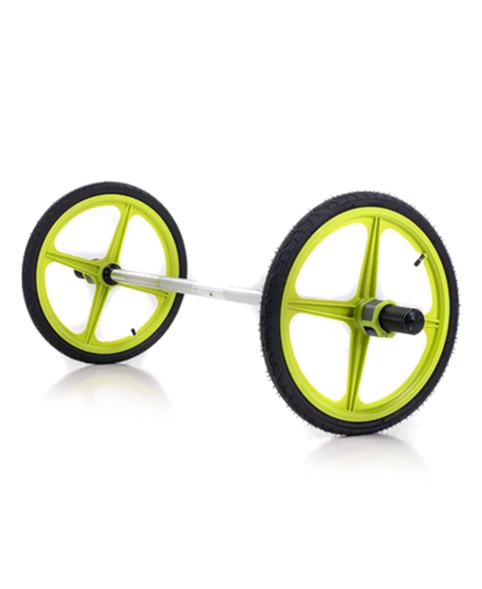 AXLE Lightweight Olympic Barbell with Weighted Plates, (Straps Not Included