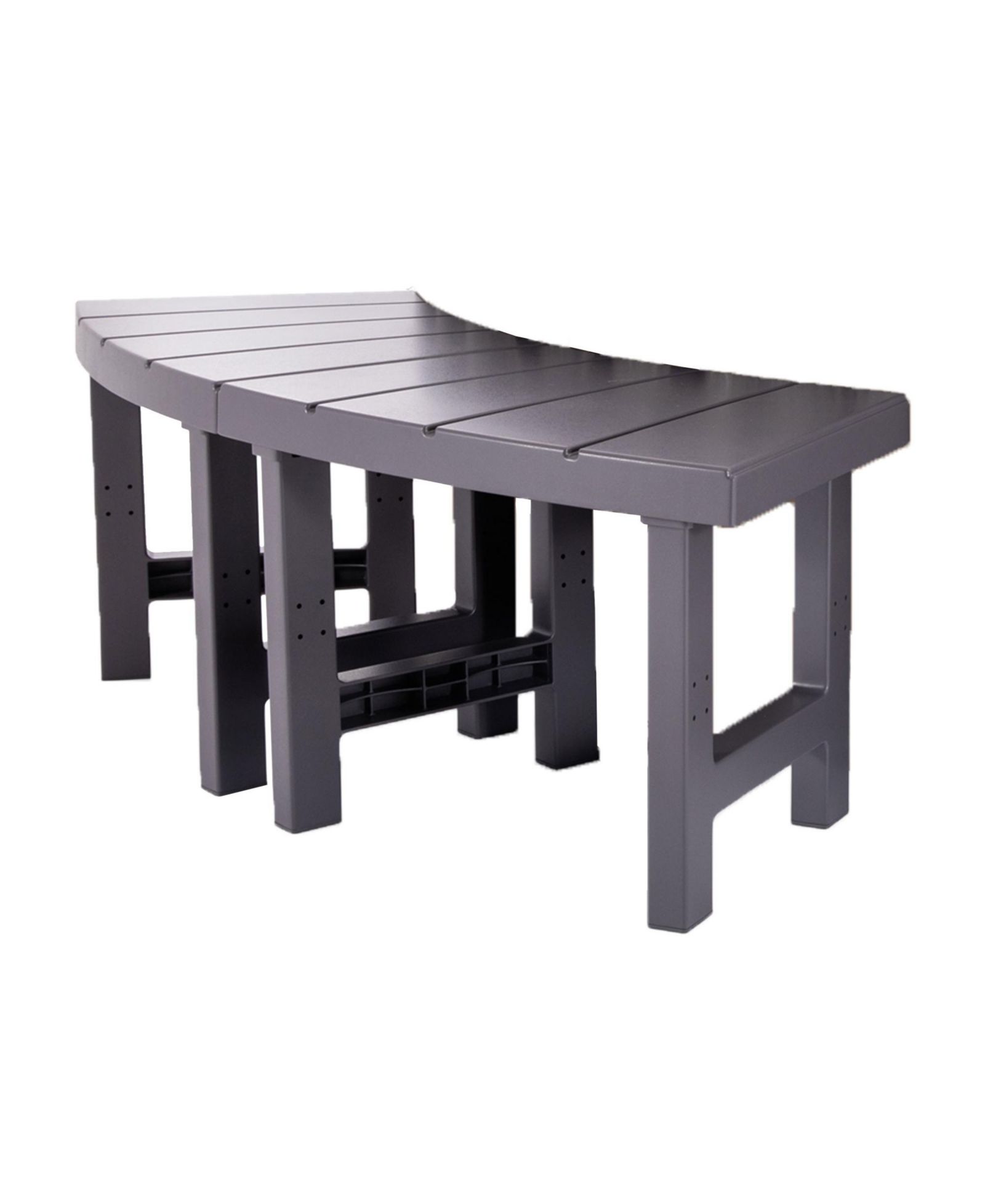 Intex 28514E 2 Medium PureSpa Accessories Benches, Compatible w/ 4 Person Spas