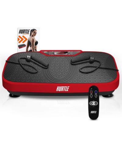 Вибротренажер Hurtle Core Fitness с регулируемой скоростью, красный