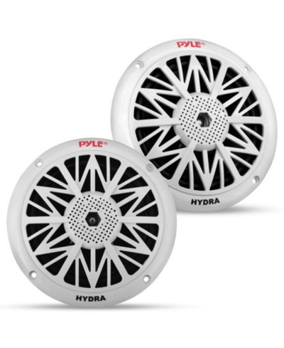 Морские компоненты Pyle 5.25'' Speakers, Water Resistant, 150 Watt, White