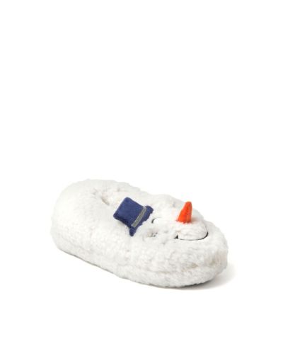 Dearfoams Kid's Emery Critter Closed Back Animal Slipper - Unicorn