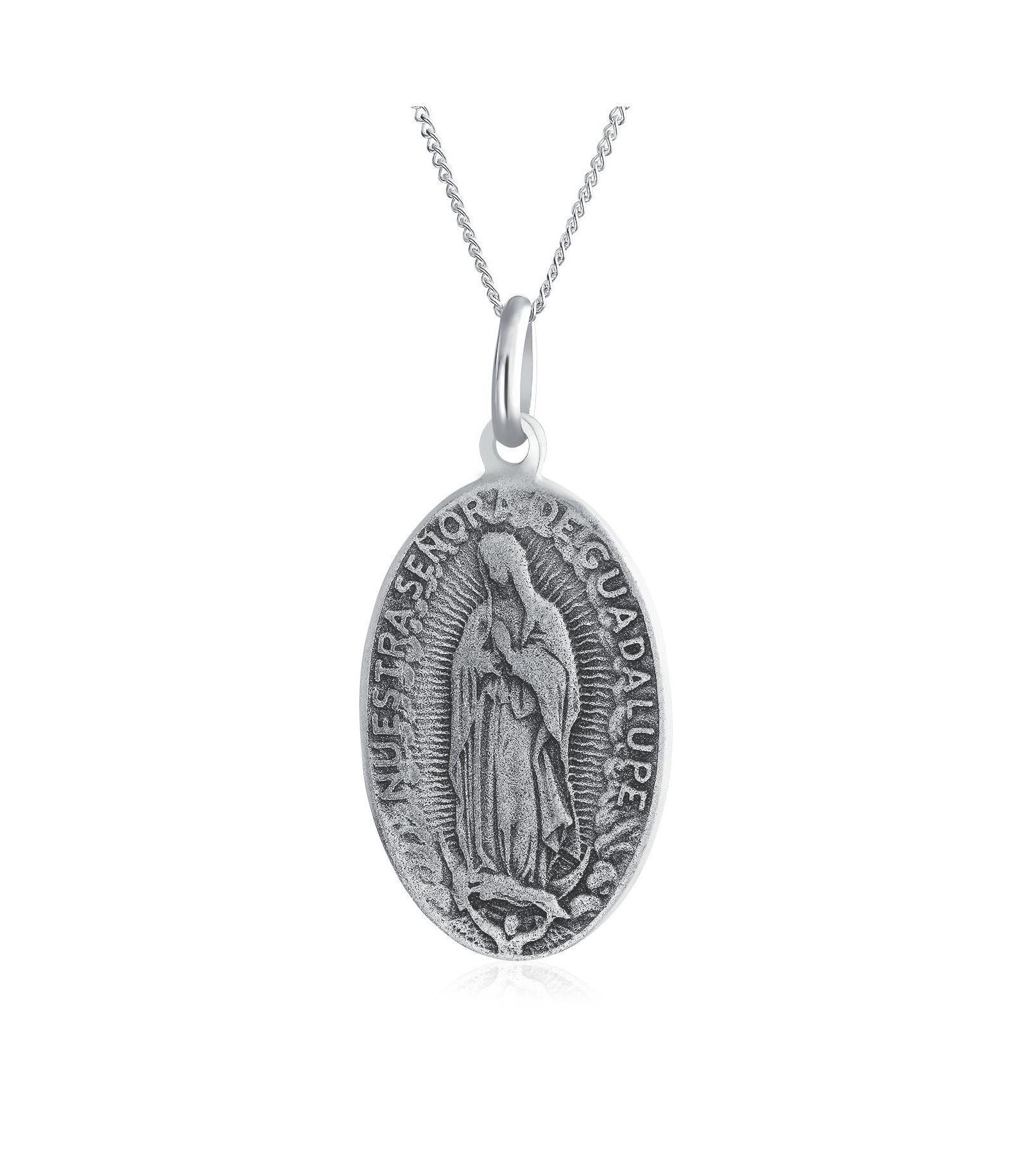 Подвеска-кулон Bling Jewelry Our Lady Of Guadalupe из стерлингового серебра