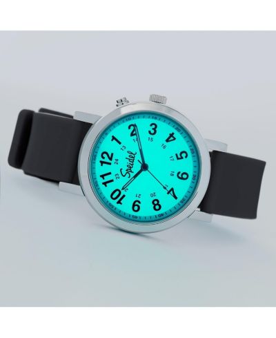Glow dial with black band