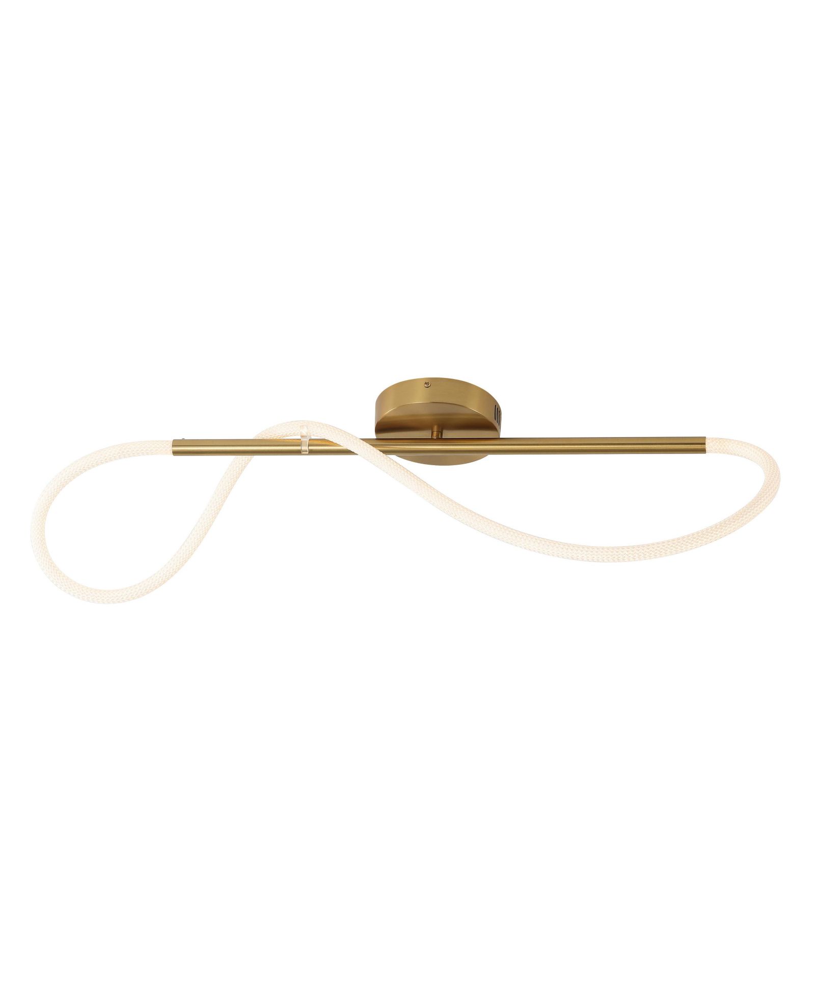 Потолочный LED светильник Alessio Contemporary Minimalist 360 Adjustable Silicone Neon Rope, диммируемый