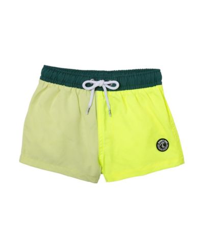BinkyBro Baby Boys Bright Orange Playa Flamingo Swimmie