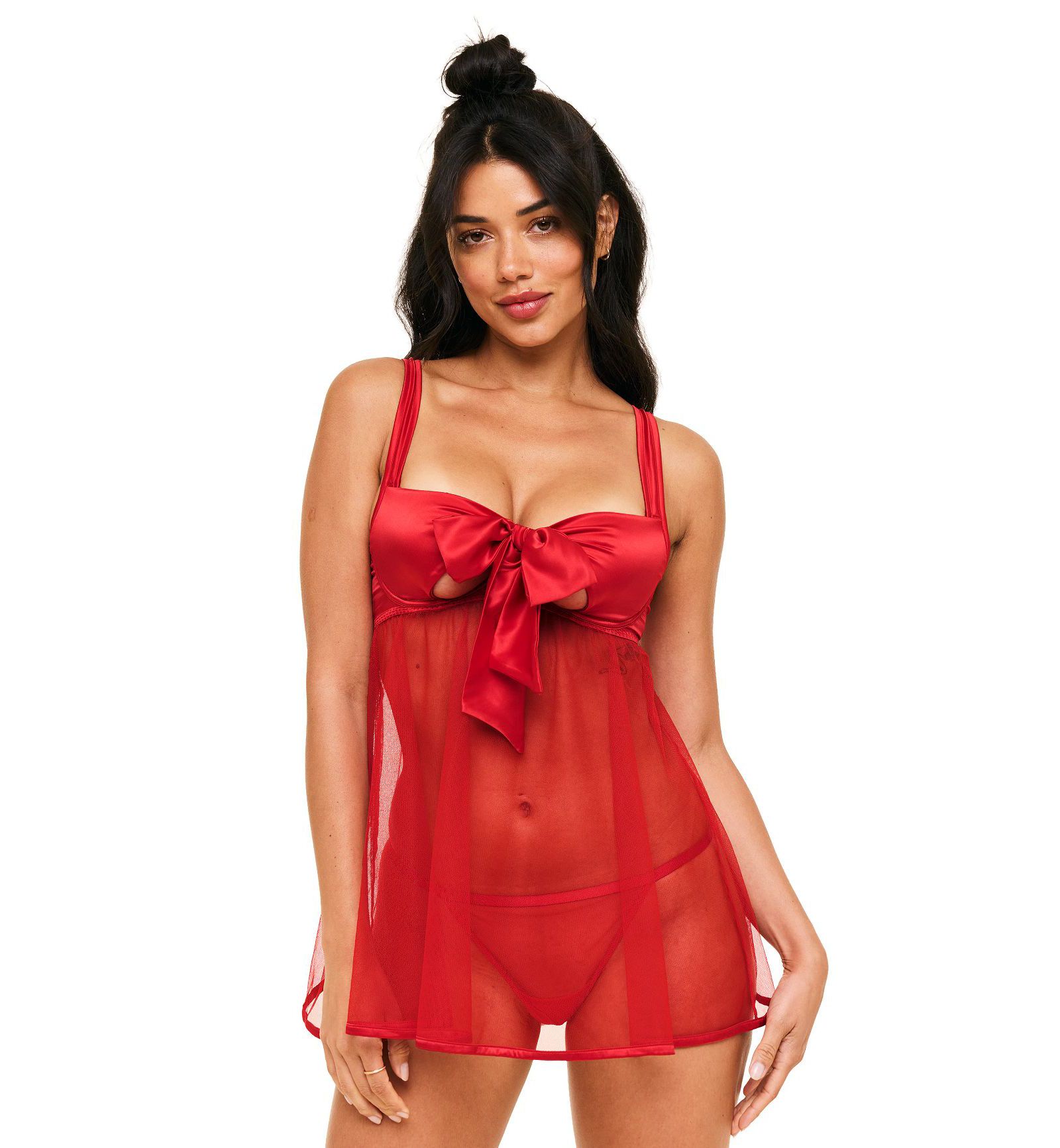 Комплект нижнего белья Adore Me Women's Bessima: бодидолл и стринги