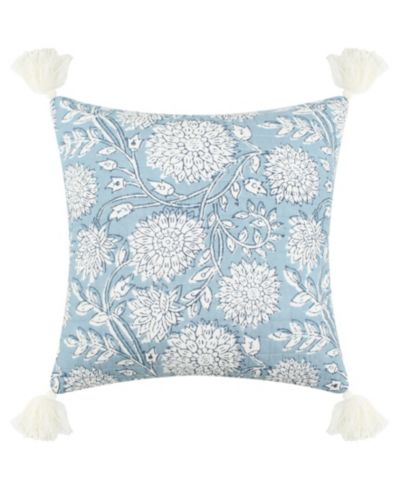 Декоративная стеганая подушка Levtex Adare Floral Print, 18" x 18"