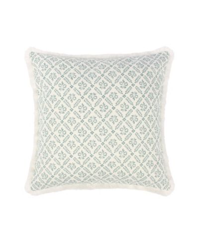 Декоративная подушка Levtex Melange Stitch Fringe, 18" x 18"