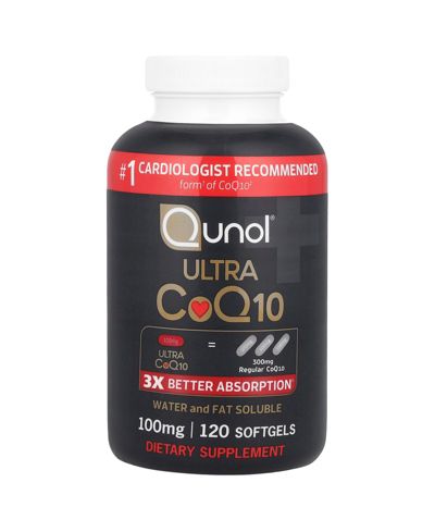 Qunol Ultra CoQ10 100 mg - 120 мягких капсул
