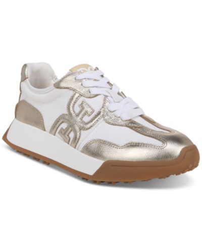 Женские кроссовки Sam Edelman Langley Emblem Lace-Up Trainer