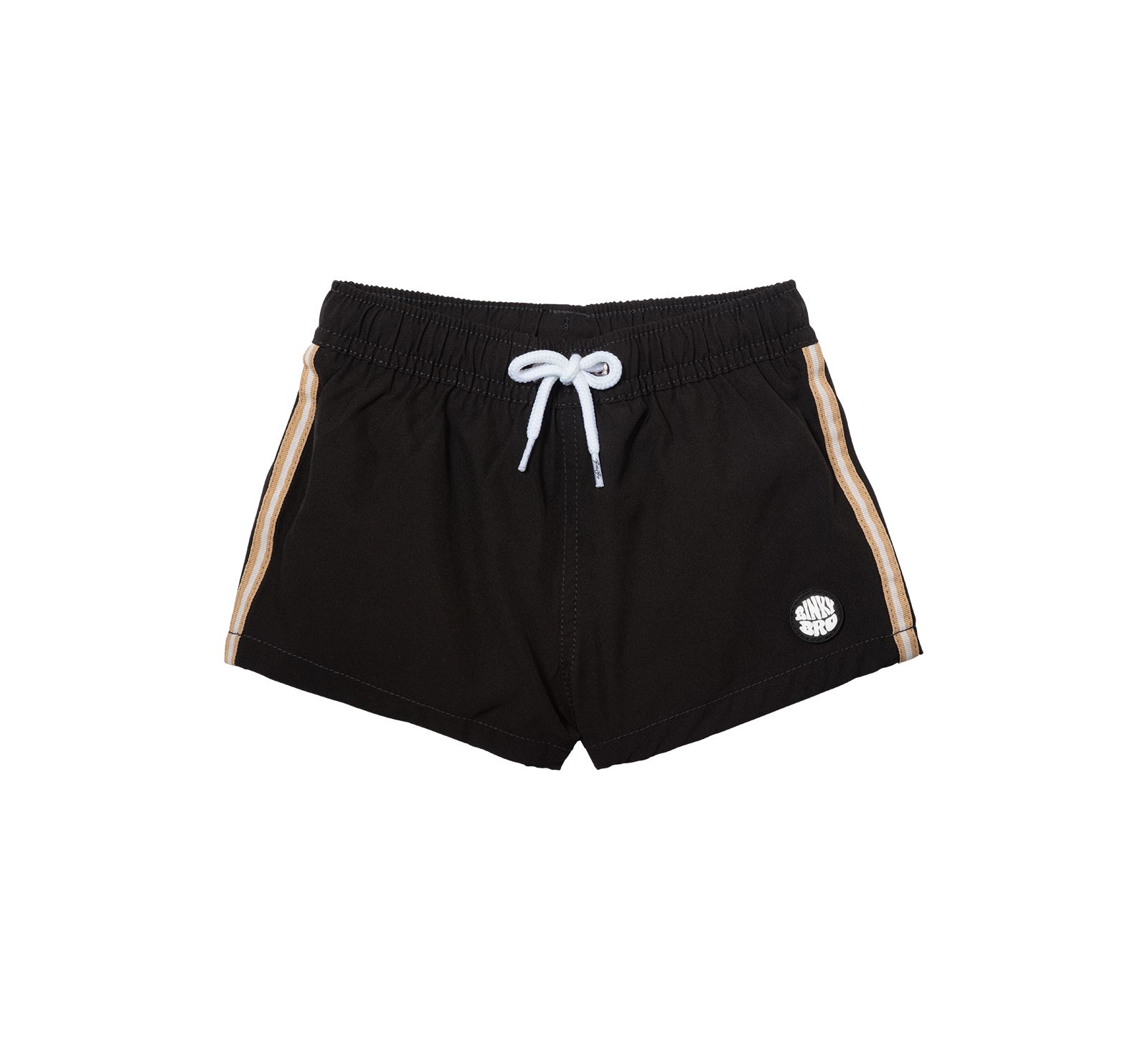 BinkyBro Baby Boys Black Kavas Swimmie