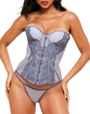 Комплект белья Adore Me Women's Padma Sweetheart Corset and G-String Set