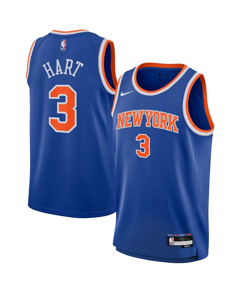 Детская джерси Nike Josh Hart New York Knicks Blue
