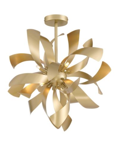 Потолочный светильник Possini Euro Design Verity, современный LED металлический светильник для кухни или прихожей