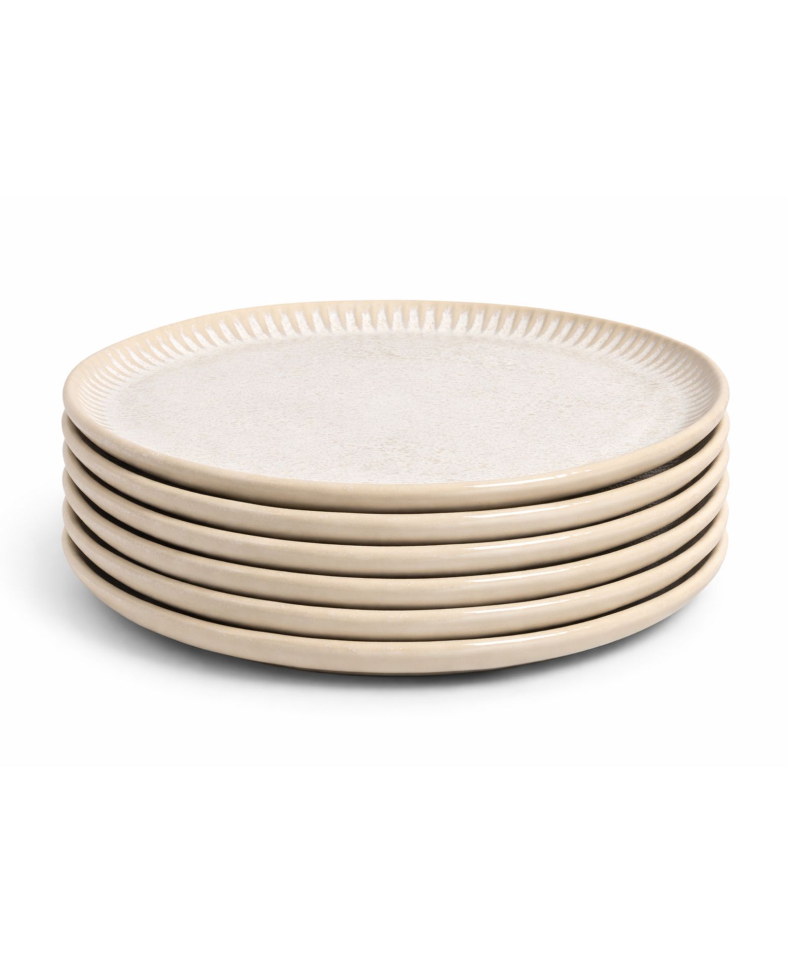 Набор обеденных тарелок PORTO BRASIL Stoneware Linhas, 6 шт