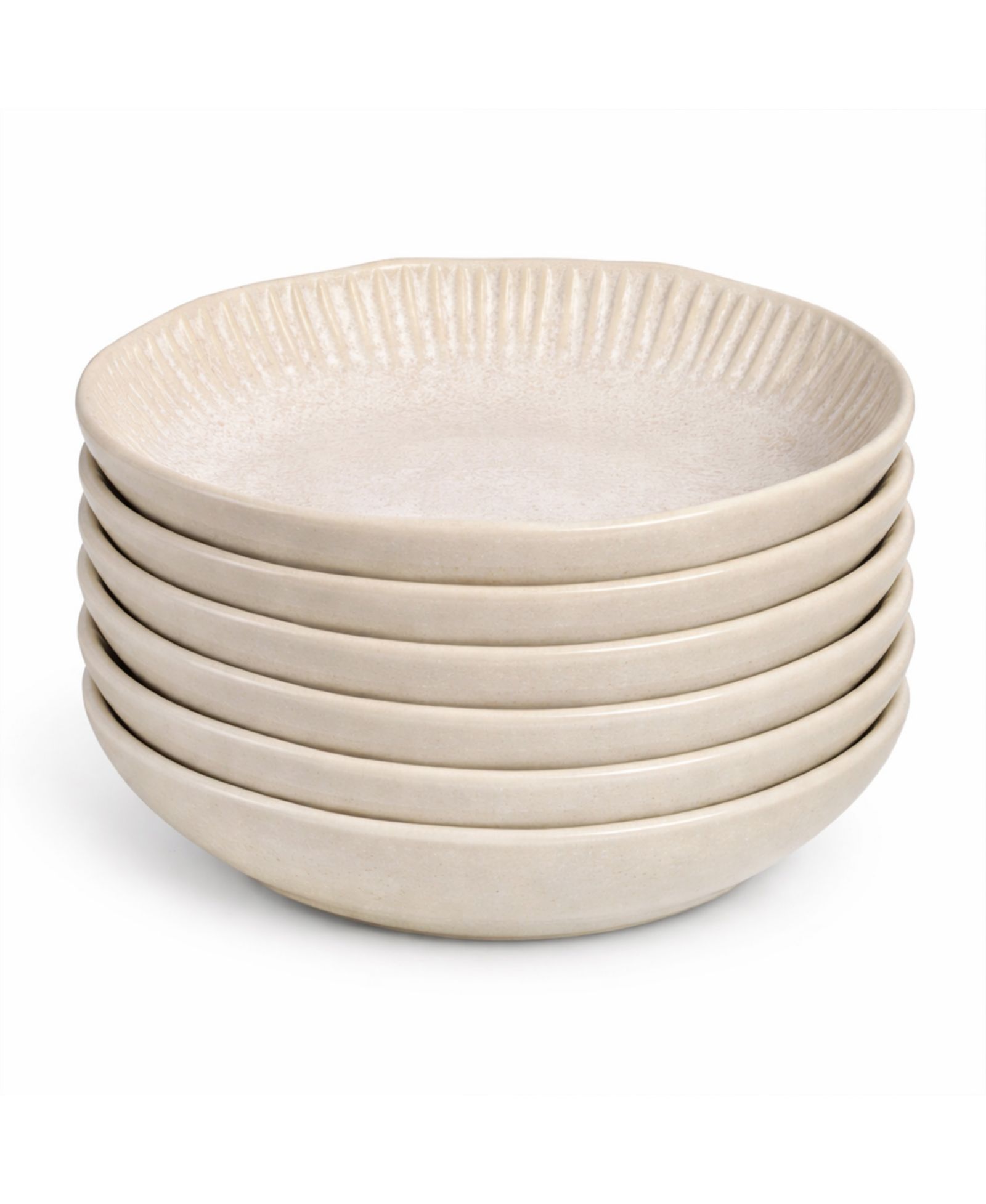 Салатник PORTO BRASIL Stoneware Linhas, набор из 6 шт.