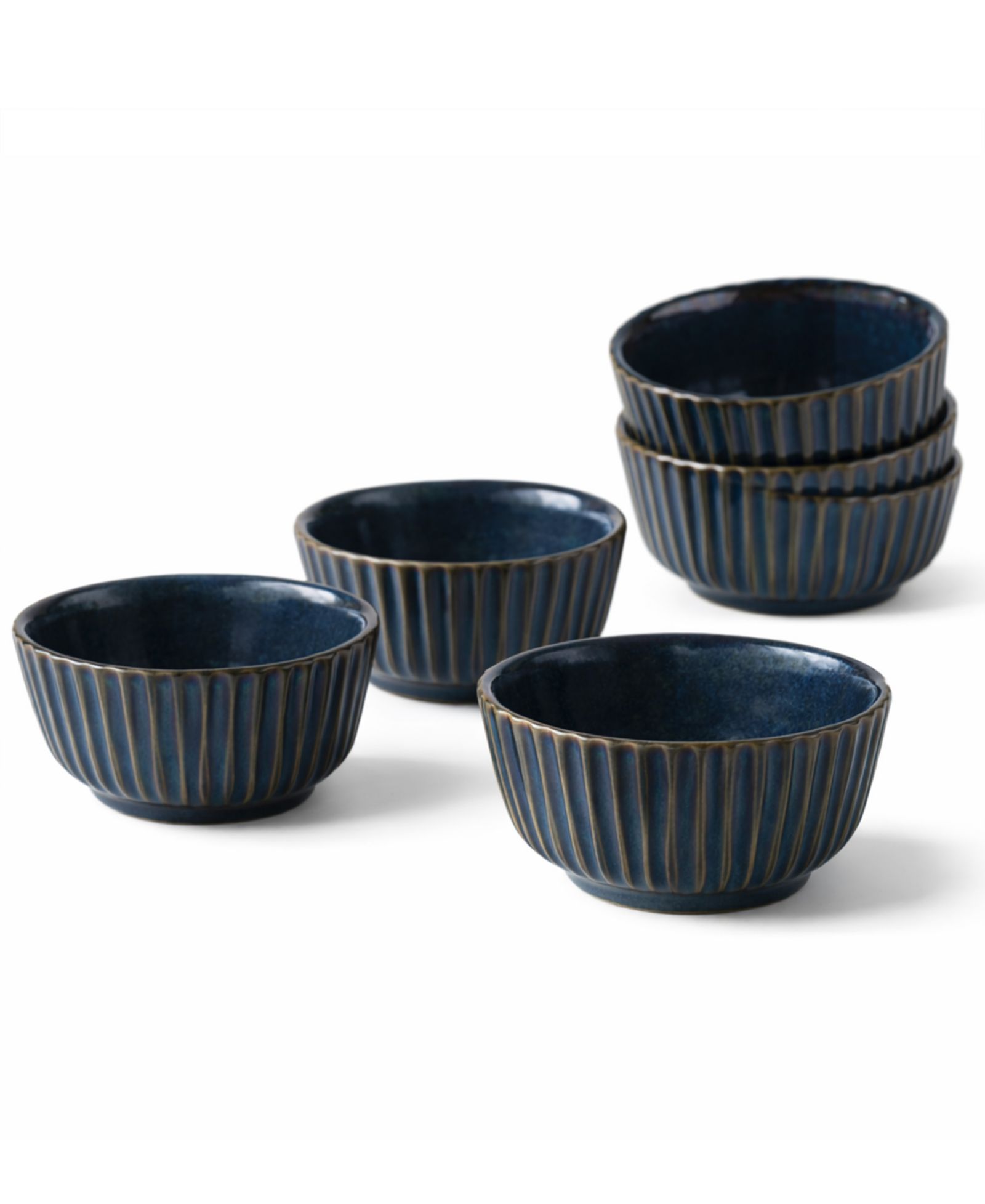 PORTO BRASIL набор из 6 керамических рамекинов Linhas из stoneware