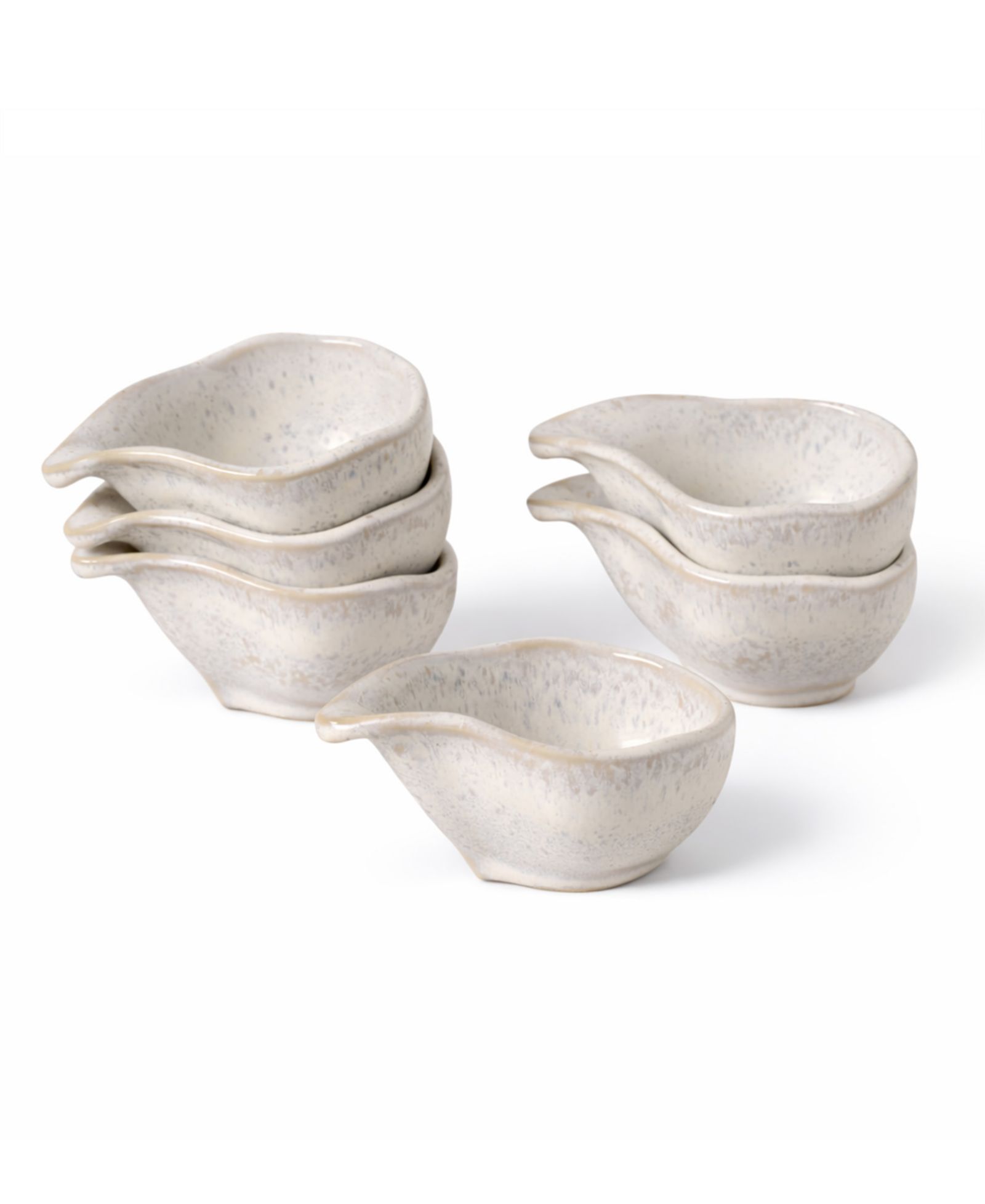 Набор керамических тарелок PORTO BRASIL Stoneware Teardrops, 6 шт