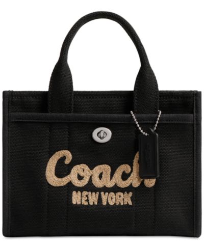 COACH мини-сумка тоут Cargo из канваса 20