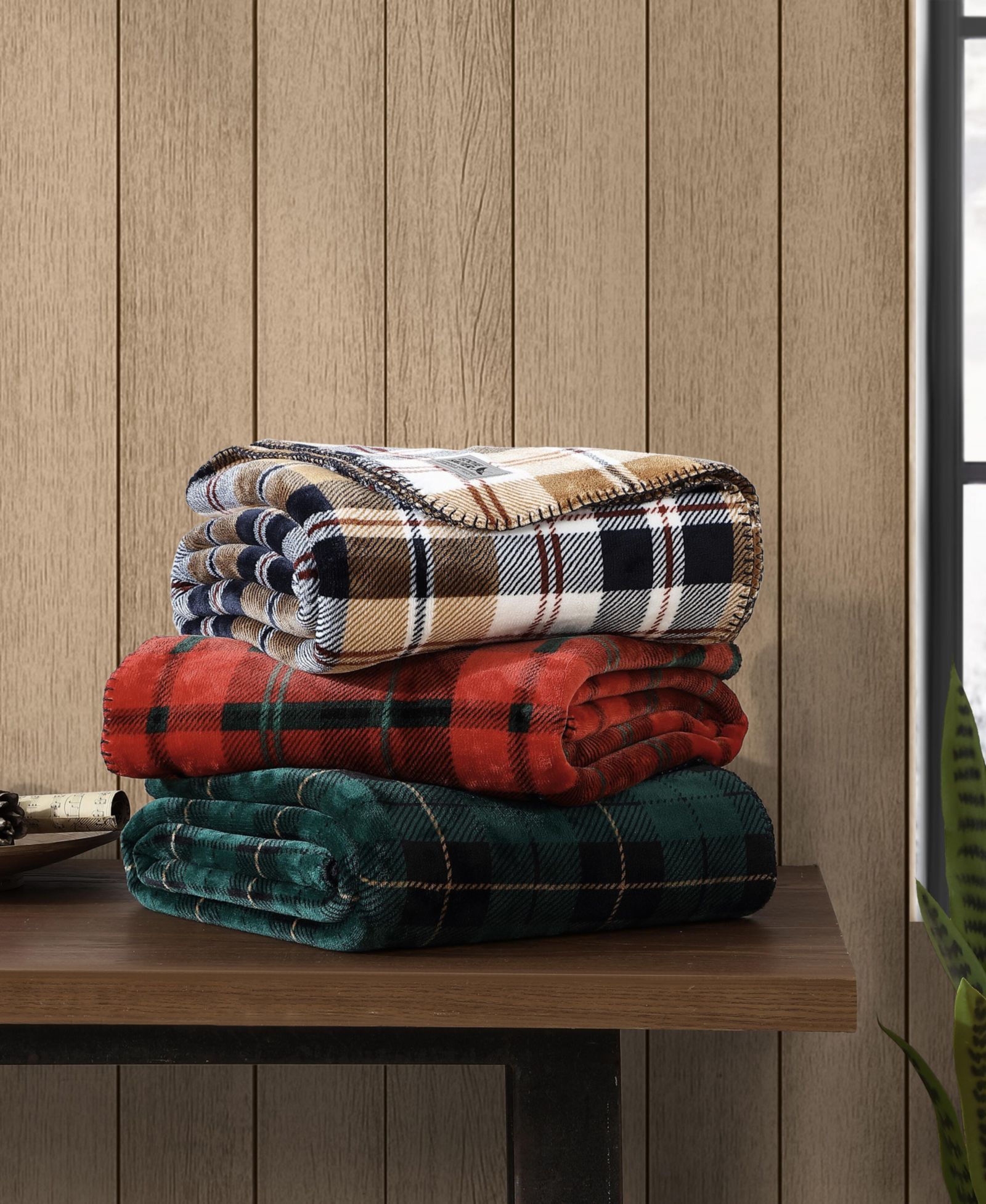 Eddie Bauer клетчатая фланелевая накидка oversized, 70" X 60"