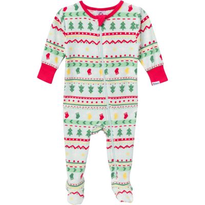 Детская пижама Gerber Holiday Family Neutral One Piece