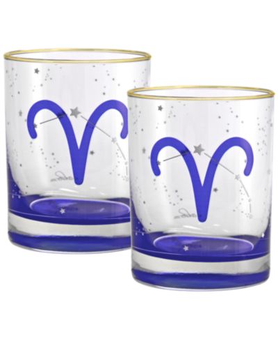 Набор стаканов Culver Aries Zodiac Double Old-Fashioned, 2 шт
