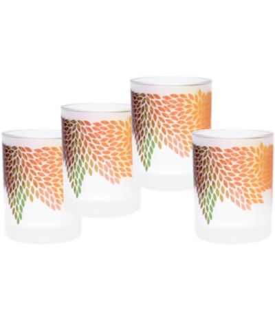 Culver Double Old-Fashioned Glass, Set of 4