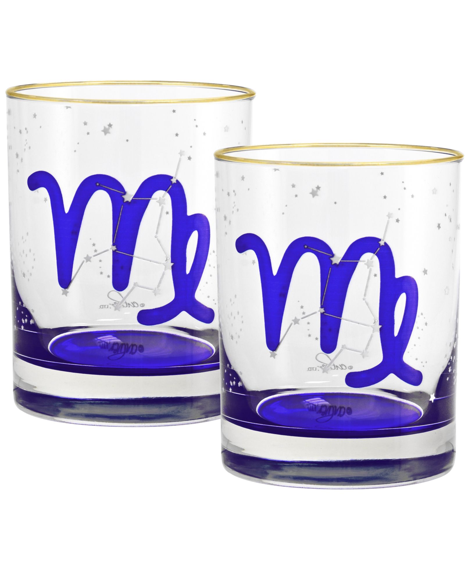Стакан для коктейлей Culver Virgo Zodiac Double Old-Fashioned, набор из 2 шт.
