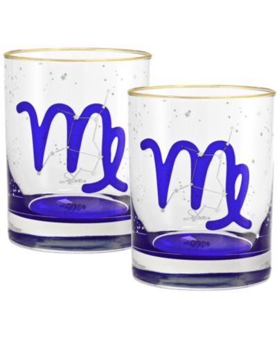 Стакан для коктейлей Culver Virgo Zodiac Double Old-Fashioned, набор из 2 шт.