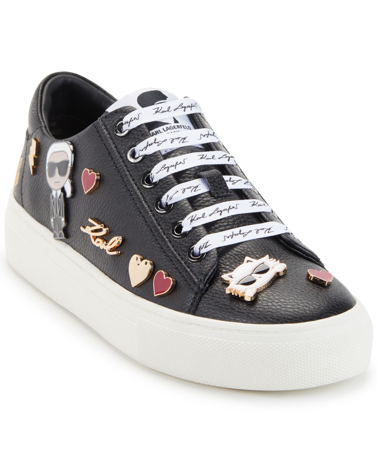 Кроссовки Karl Lagerfeld Paris Women's Cate Pins Lace-Up Platform