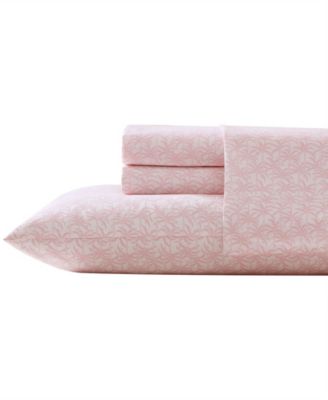 Tommy Bahama Home Cotton Percale 4 Piece Sheet Set, Queen