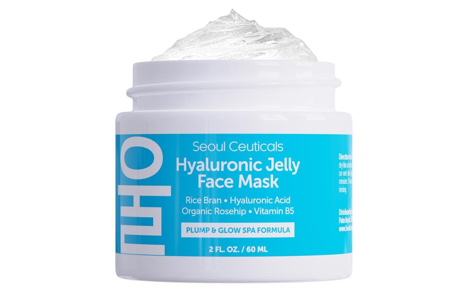Корейская гелевая маска для лица Seoul Ceuticals Hyaluronic Acid Jelly Face Mask