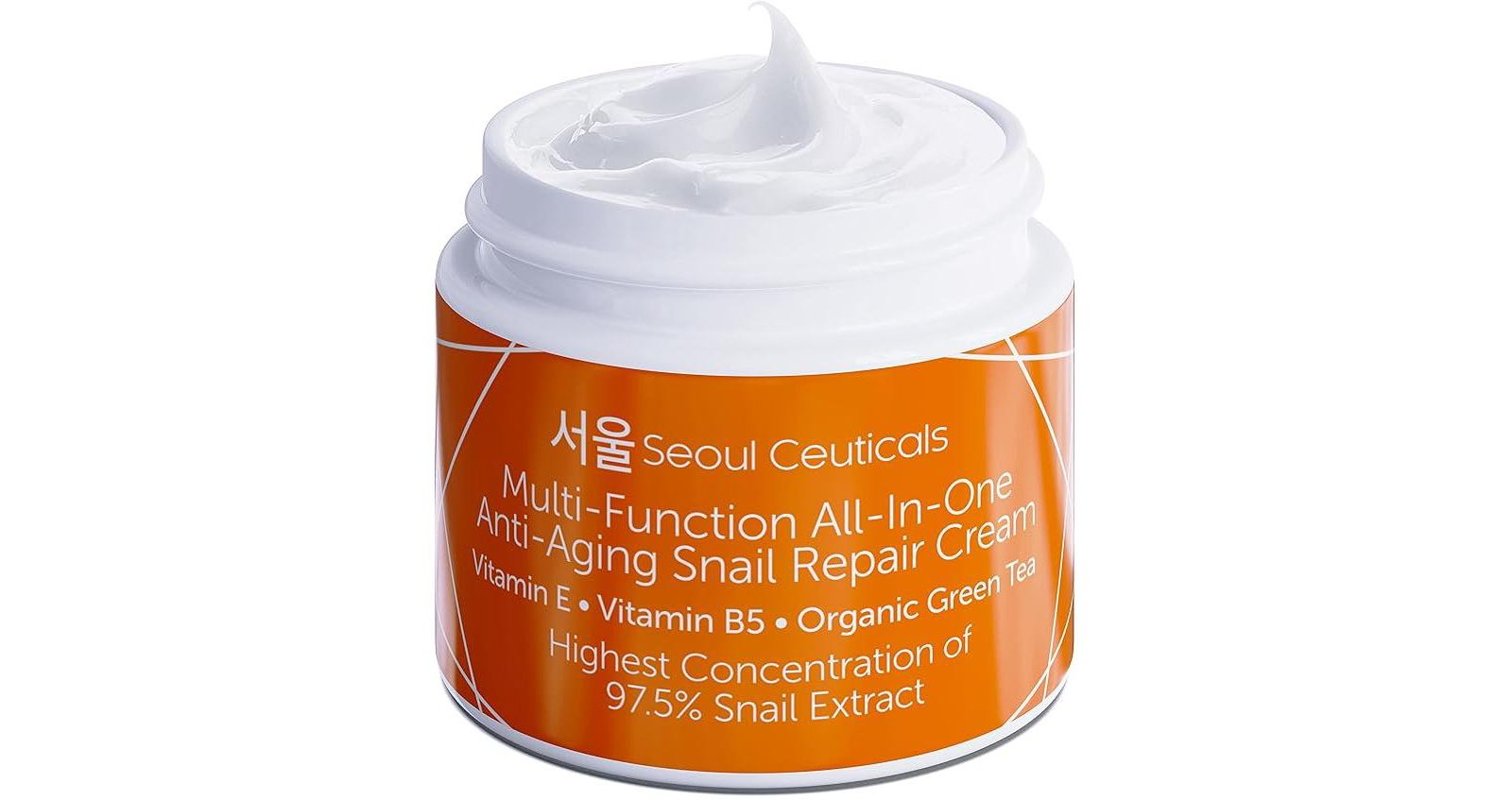 Seoul Ceuticals Korean Skin Care, восстанавливающий крем с муцином улитки