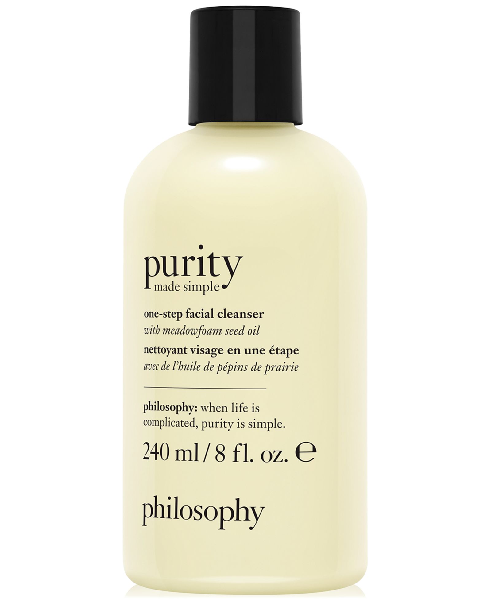 philosophy Purity Made Simple One-Step Facial Cleanser, 8 oz.