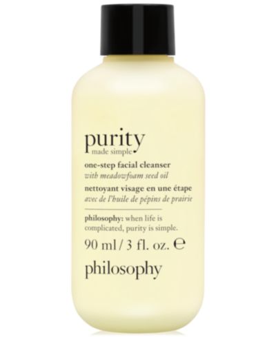 philosophy Purity Made Simple One-Step Facial Cleanser, 3 oz.