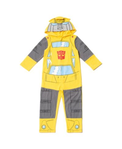 Transformers Toddler Boys Bumblebee Optimus Prime Coverall to