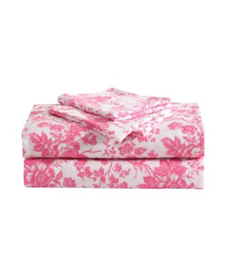 Hot Pink Toile