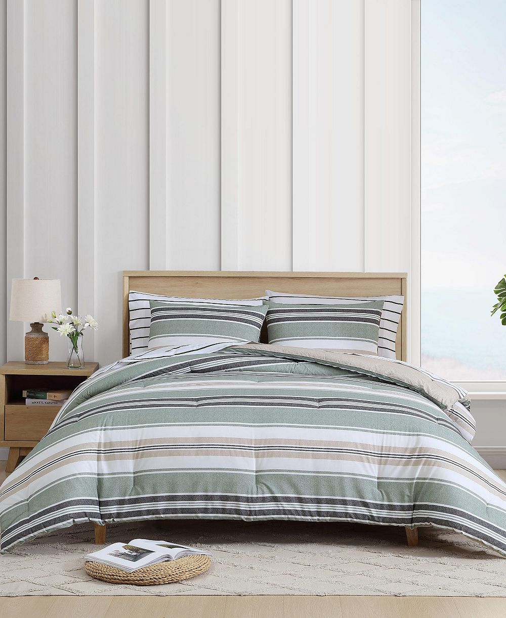 Комплект постельного белья Nautica Prospect Harbor Reversible 2-Pc. Comforter Set, Twin