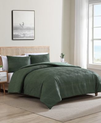 Nautica Point Harbor Embossed 3- Pc. Comforter Set, King