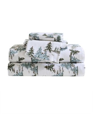 Snowy Pine Trees