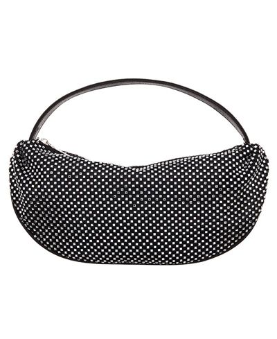 Nina Half Moon Crystal Netting Bag